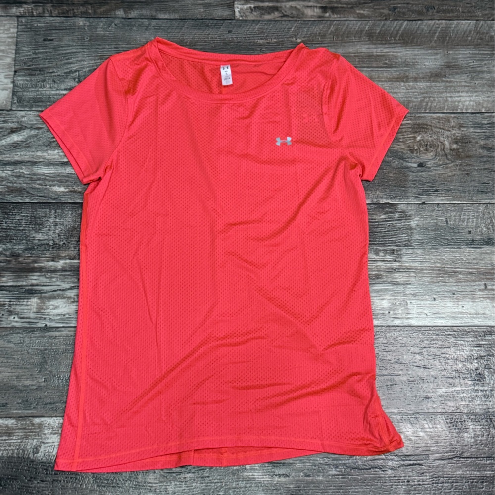 Under Armour Bright orange Tee Size Medium